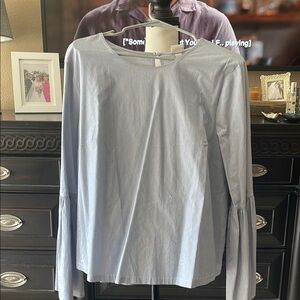 A New Day Striped Black and White Blouse